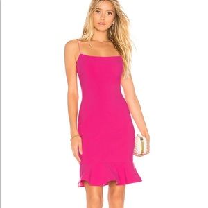 LIKELY Banks Dress fuschia pink size 8 NWT